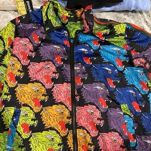 Tiger print multicolor jacket